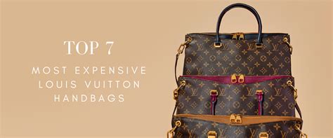 most expensive thing in louis vuitton|Louis Vuitton thousand dollar purses.